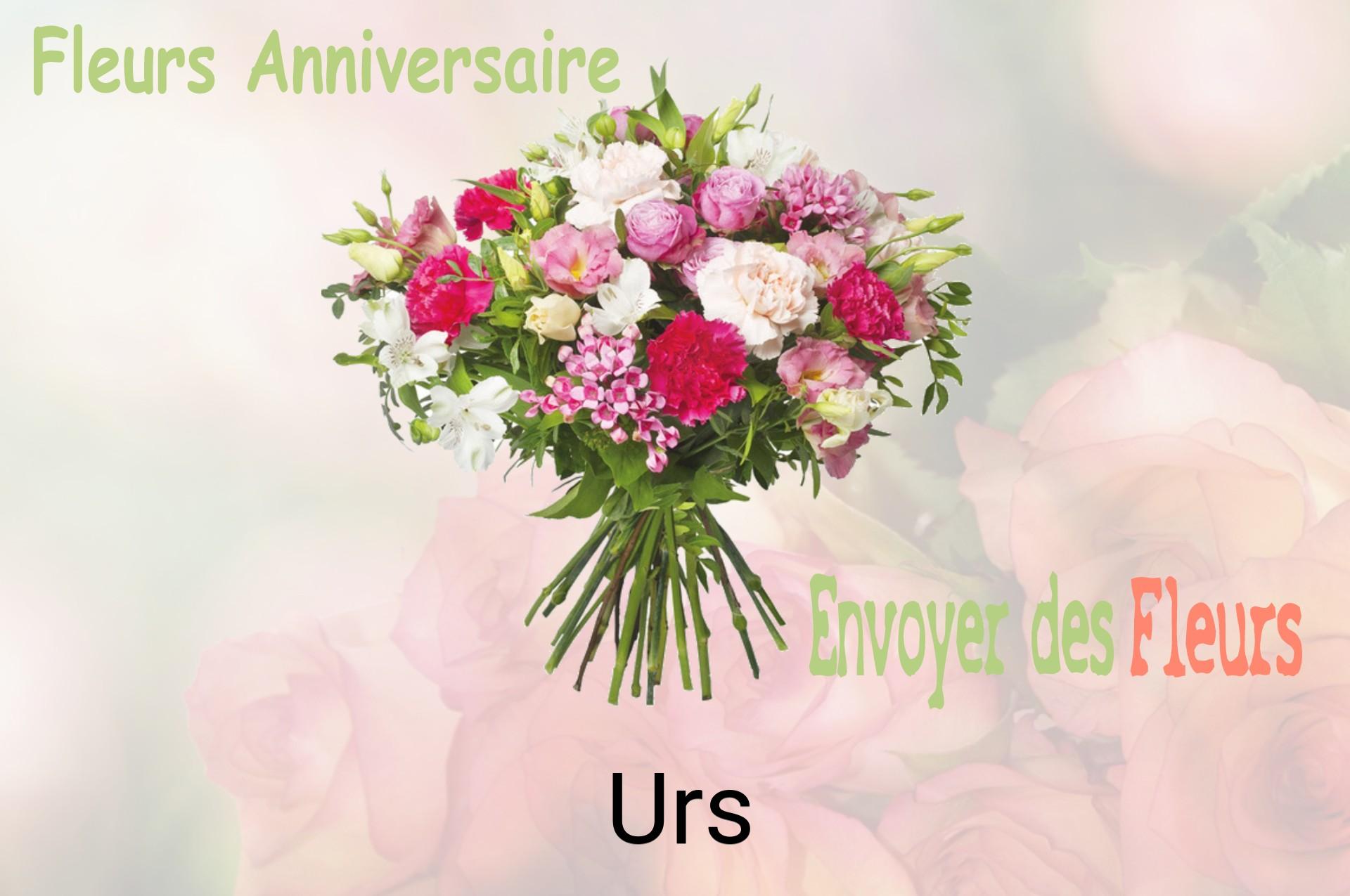 Bouquet de fleurs d’anniversaire livré à Urs